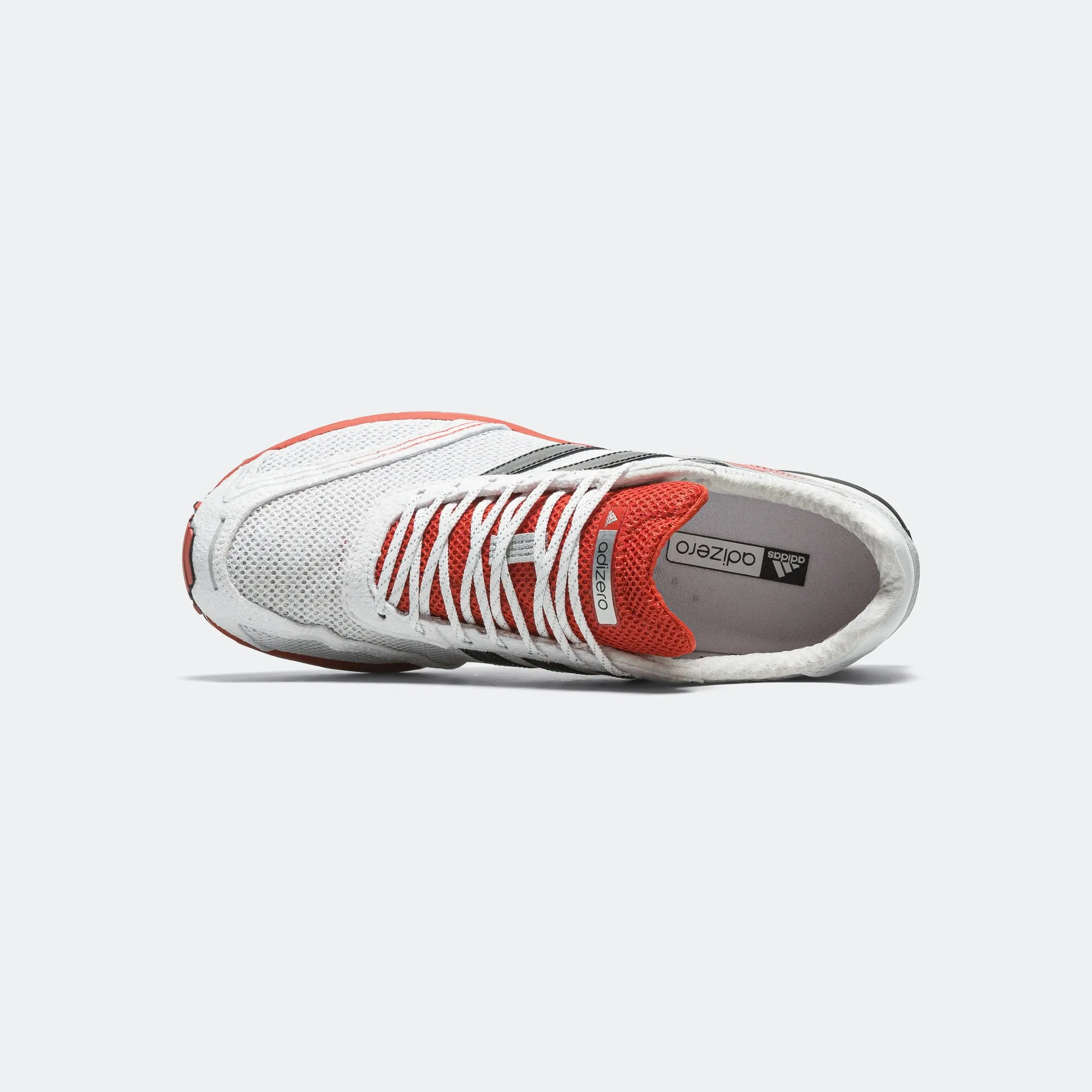 Adidas Clothing Adizero Adios OG - Footwear White/Preloved Red-Core Black