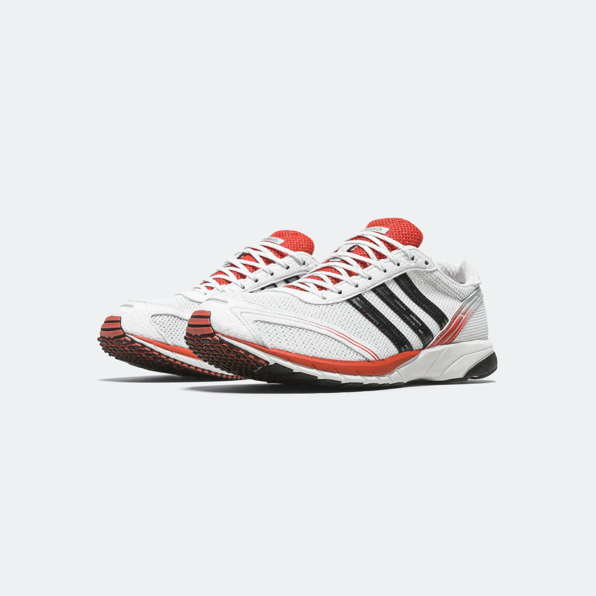 Adidas Clothing Adizero Adios OG - Footwear White/Preloved Red-Core Black