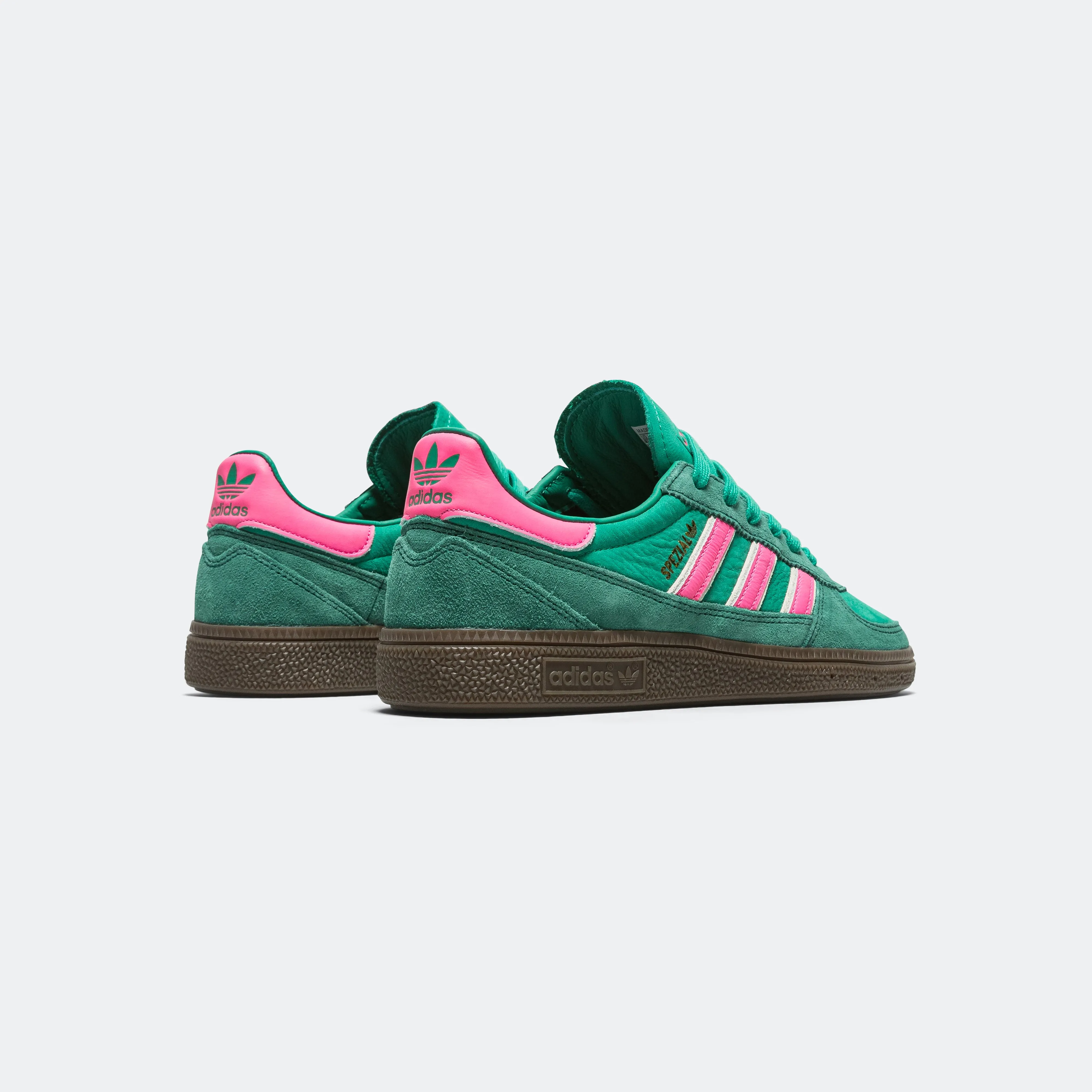 Adidas Clothing Handball Spezial WM - Court Green/Lucid Pink-Off White