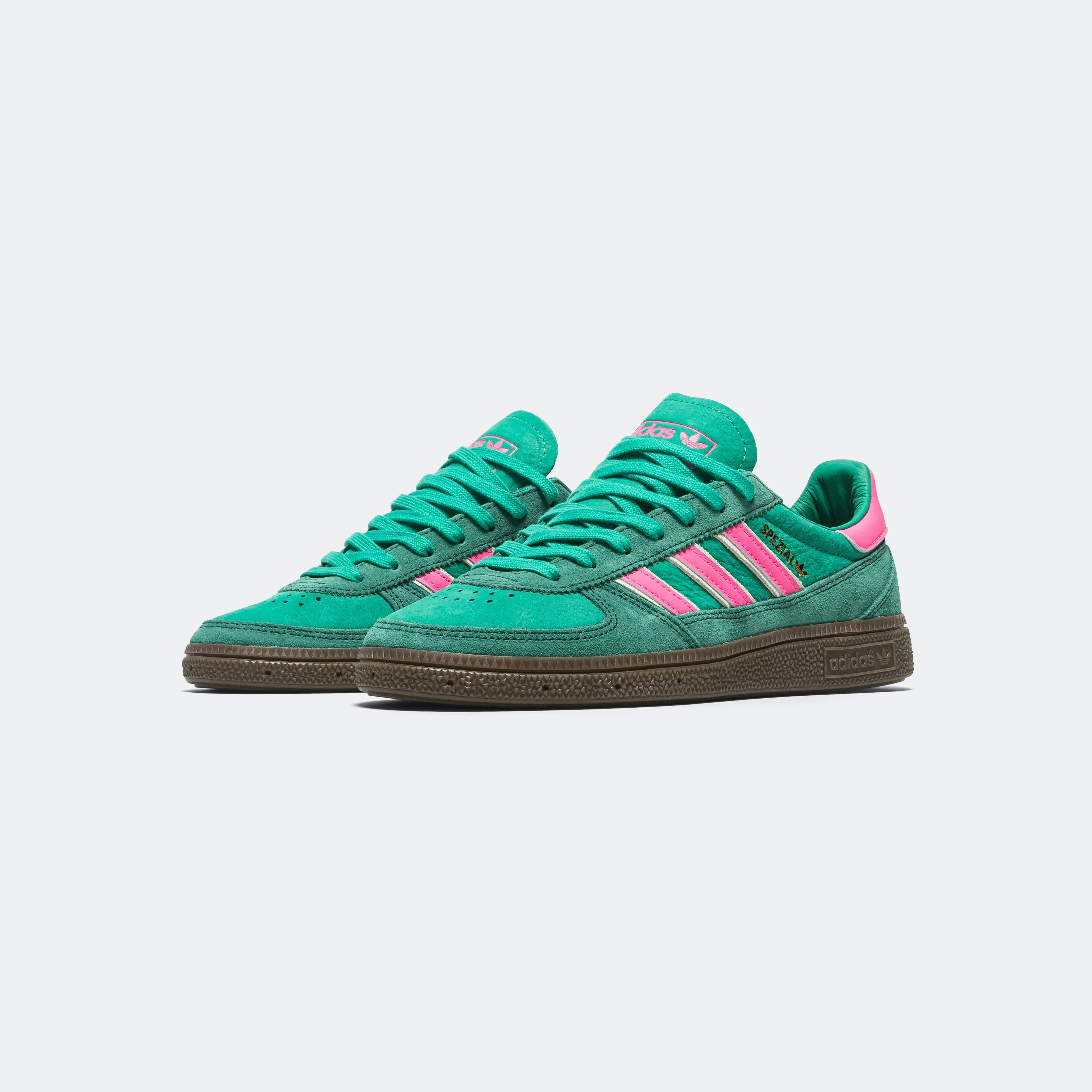 Adidas Clothing Handball Spezial WM - Court Green/Lucid Pink-Off White