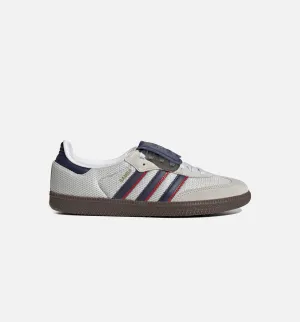 Adidas Clothing Samba OG Mens Lifestyle Shoe - Crystal White/Dark Blue/Gum