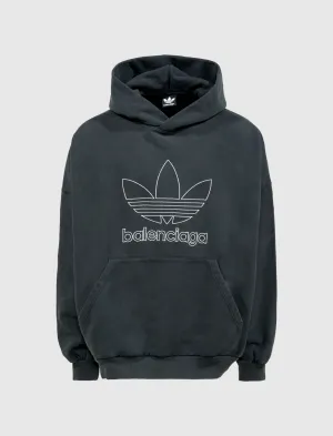 ADIDAS LARGE-FIT HOODIE Clothing	BALENCIAGA