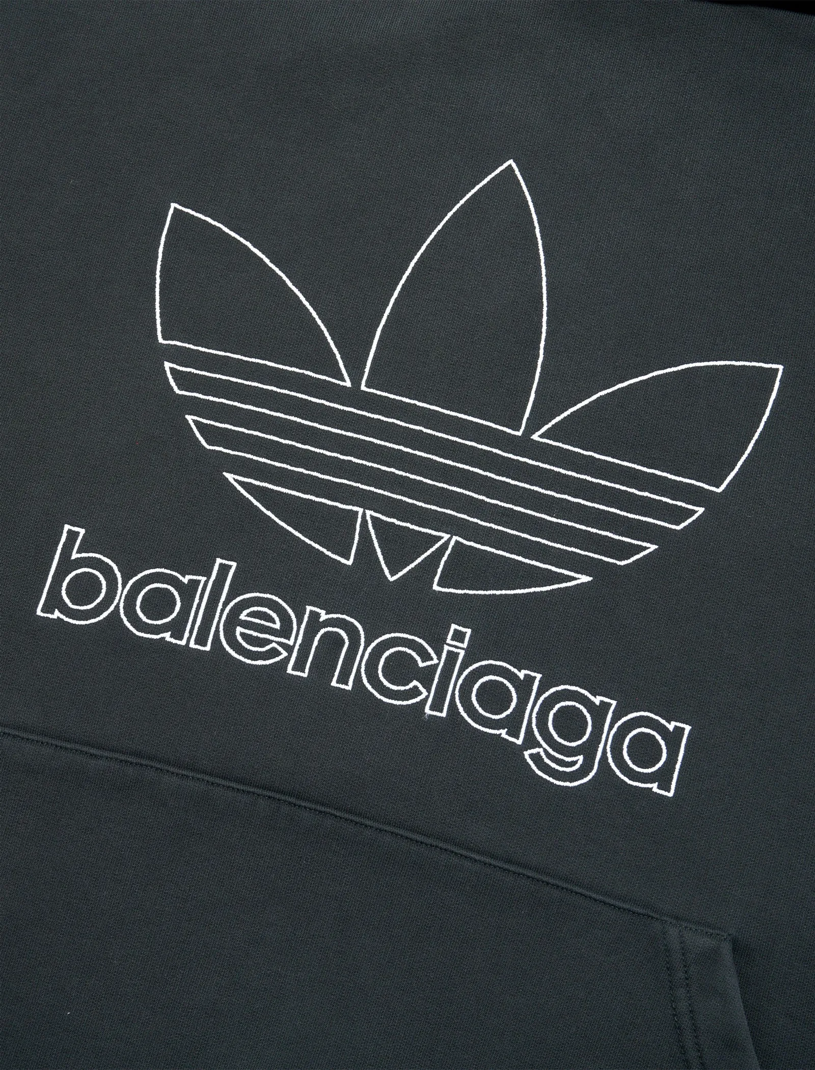 ADIDAS LARGE-FIT HOODIE Clothing	BALENCIAGA