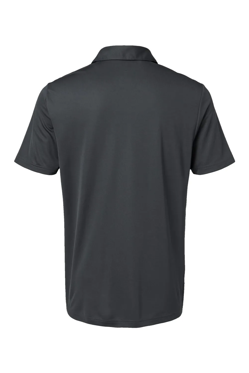 Adidas Mens Camo Chest Print Short Sleeve Polo Shirt - Dark Grey
