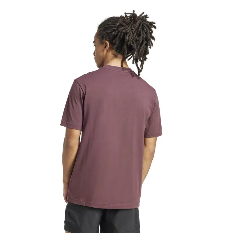 Adidas Mens Essentials Single Jersey Small Logo Tee