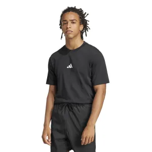 Adidas Mens Essentials Single Jersey Small Logo Tee