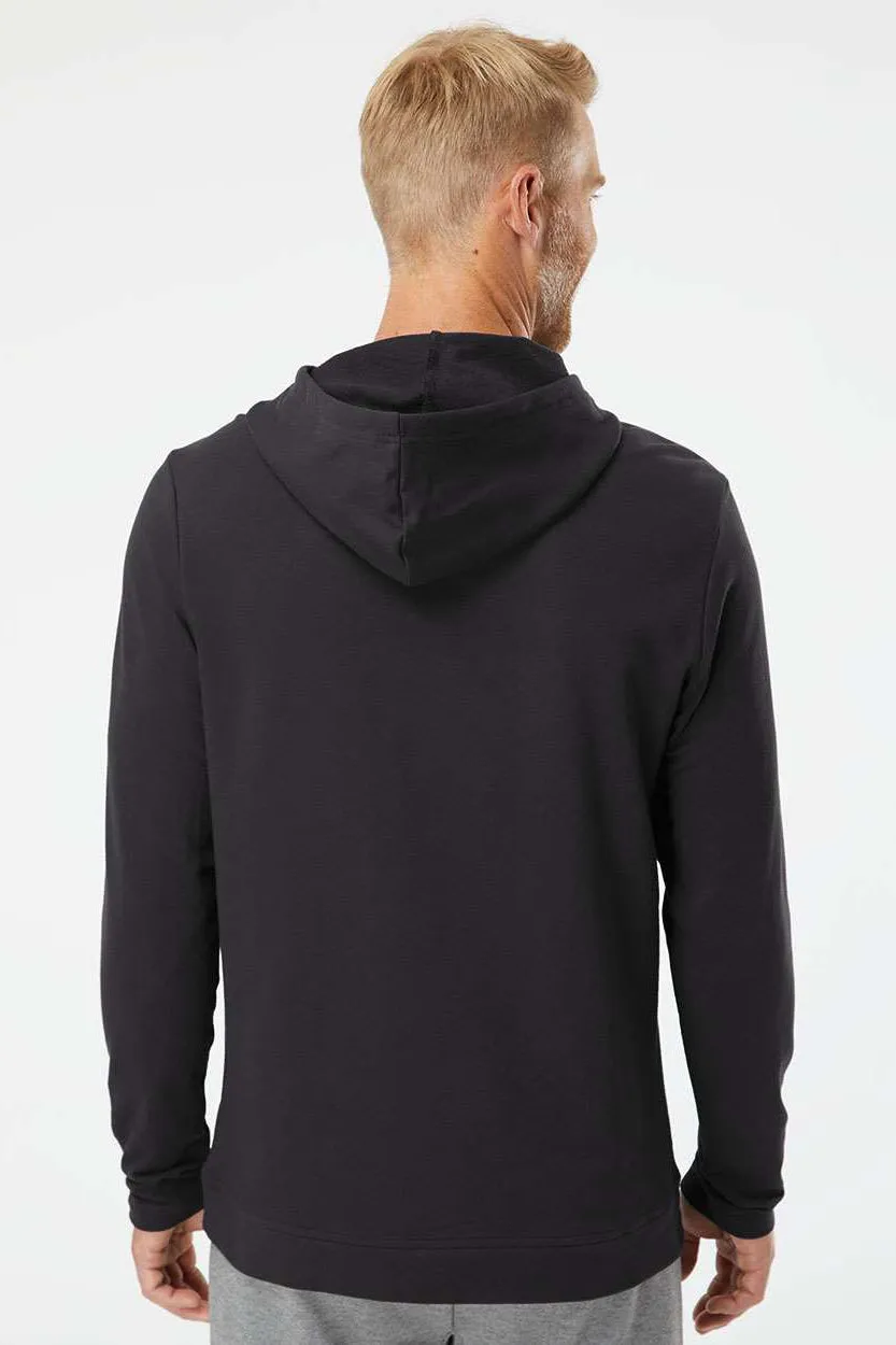 Adidas Mens Hooded Sweatshirt Hoodie w/ Pockets - Black - Closeout