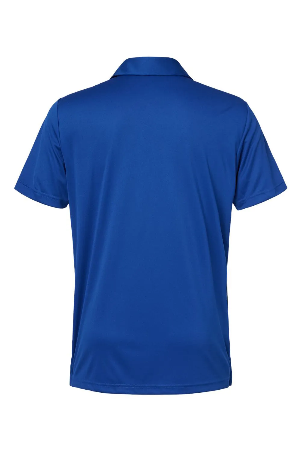Adidas Mens Merch Block UPF 50  Short Sleeve Polo Shirt - Collegiate Royal Blue/Grey - Closeout