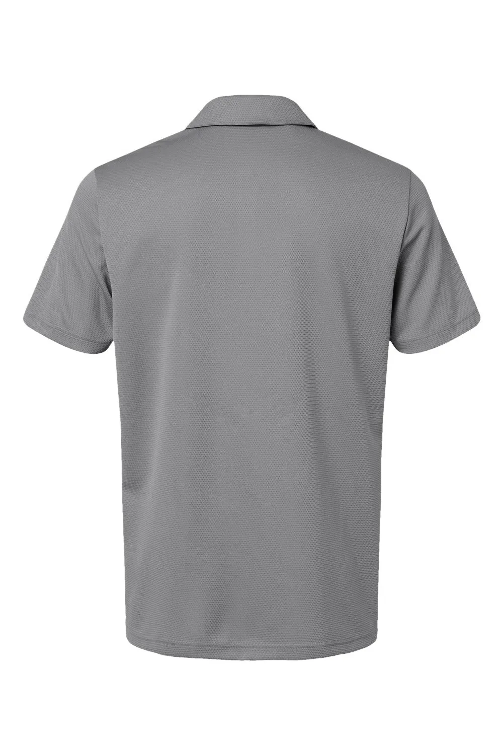 Adidas Mens Micro Pique Short Sleeve Polo Shirt - Grey