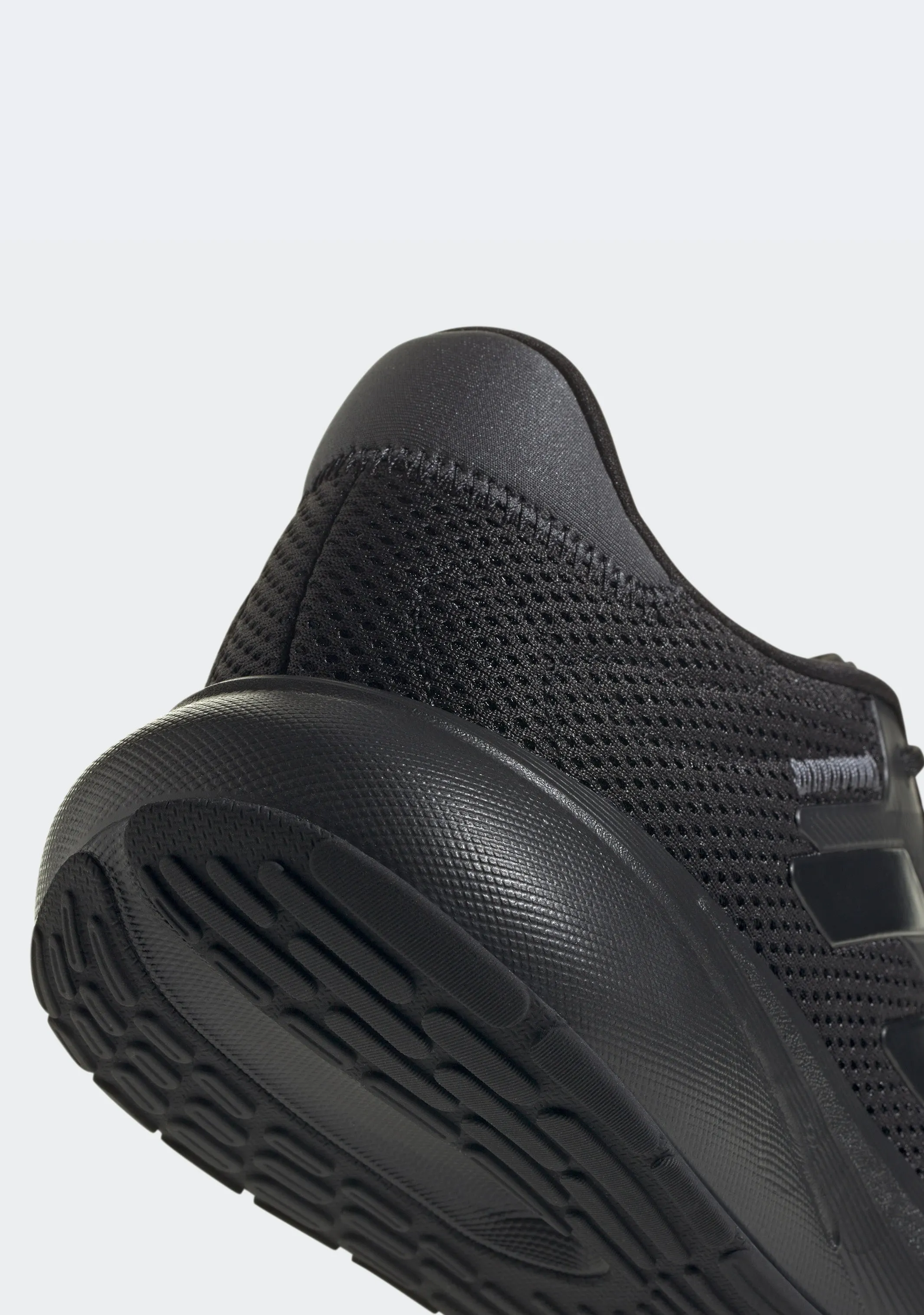 ADIDAS MEN'S RESPONSE RUN TRIPLE BLACK RUNNING SHOES Cothing_Mens-Adidas