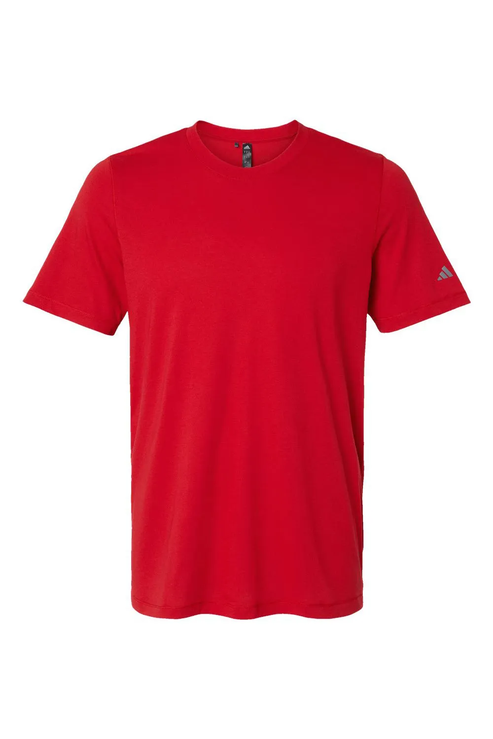 Adidas Mens Short Sleeve Crewneck T-Shirt - Power Red
