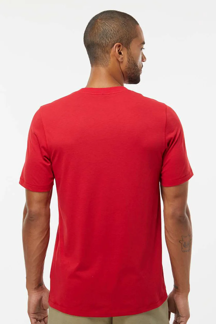 Adidas Mens Short Sleeve Crewneck T-Shirt - Power Red