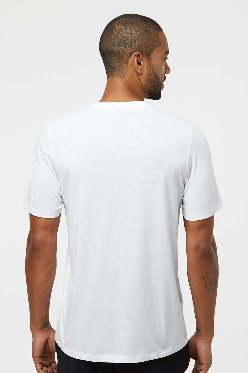 Adidas Mens Short Sleeve Crewneck T-Shirt - White