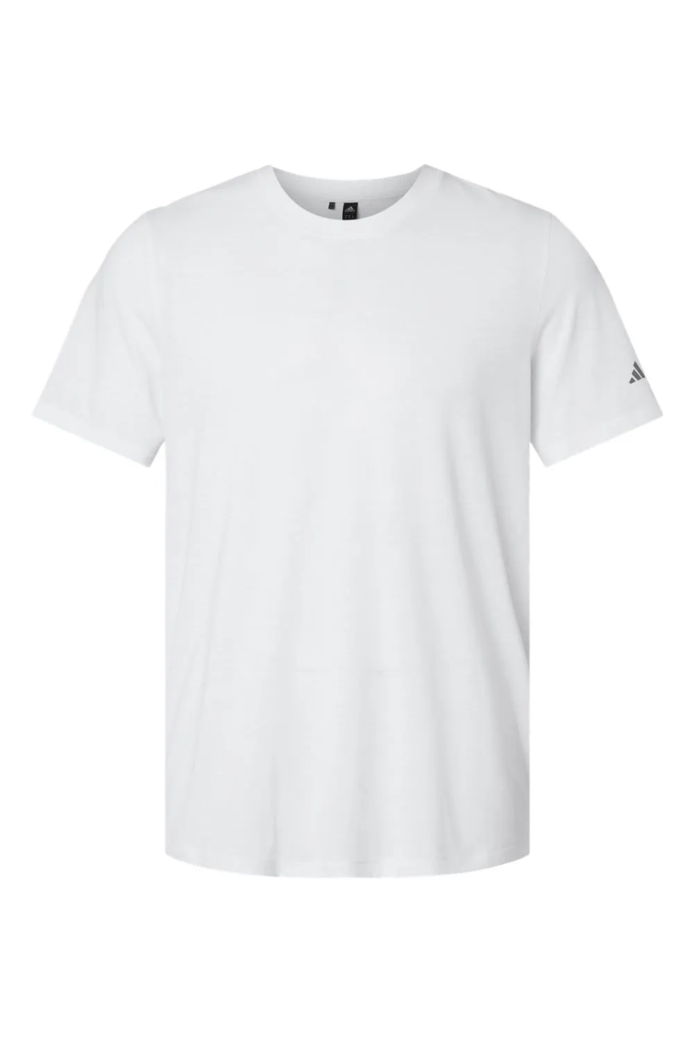Adidas Mens Short Sleeve Crewneck T-Shirt - White