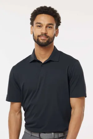 Adidas Mens Short Sleeve Polo Shirt - Black