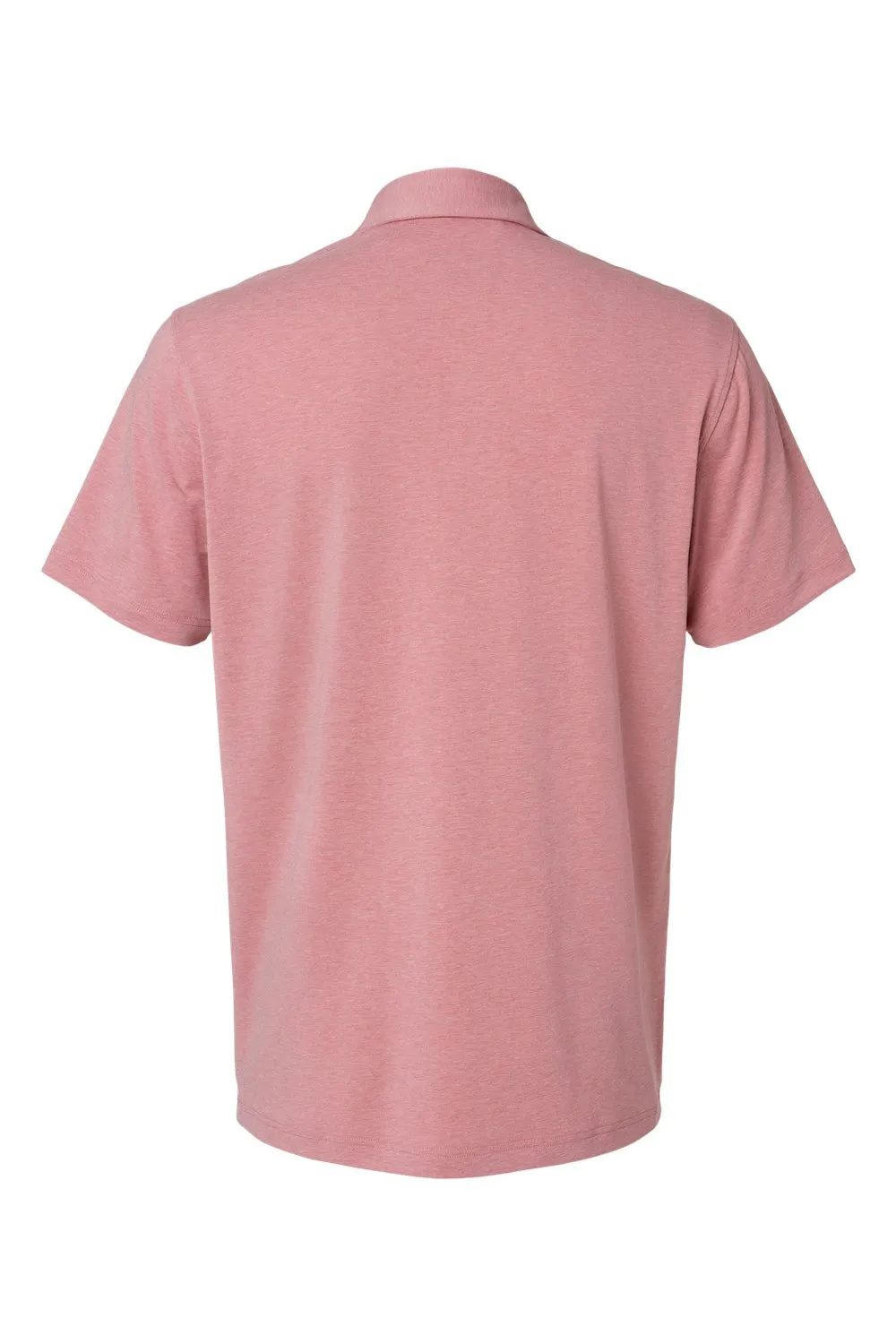 Adidas Mens Short Sleeve Polo Shirt - Pink Strata Melange