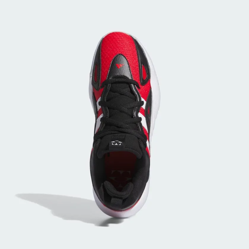 ADIDAS MEN'S TRAE YOUNG UNLIMITED 2 LOW BLACK/RED BASKETBALL SHOES Cothing_Mens-Adidas