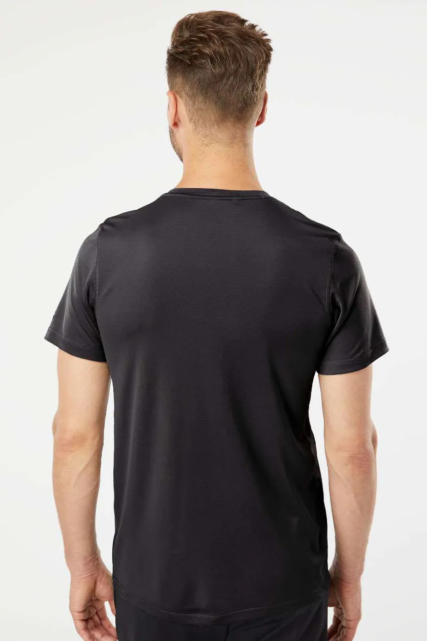 Adidas Mens UPF 50  Short Sleeve Crewneck T-Shirt - Black