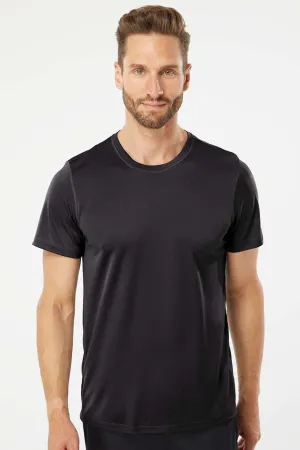 Adidas Mens UPF 50  Short Sleeve Crewneck T-Shirt - Black