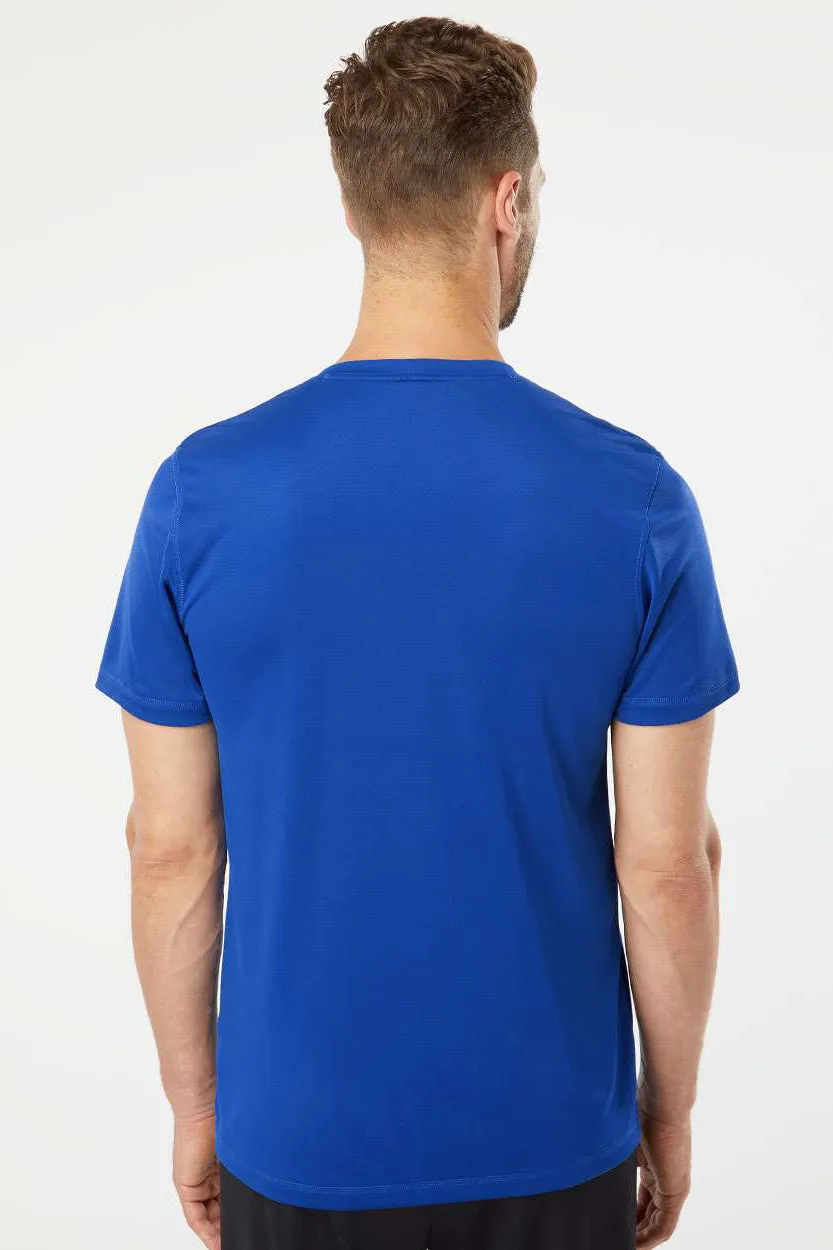 Adidas Mens UPF 50  Short Sleeve Crewneck T-Shirt - Collegiate Royal Blue