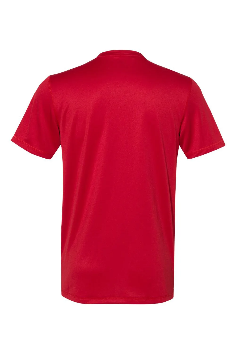 Adidas Mens UPF 50  Short Sleeve Crewneck T-Shirt - Power Red