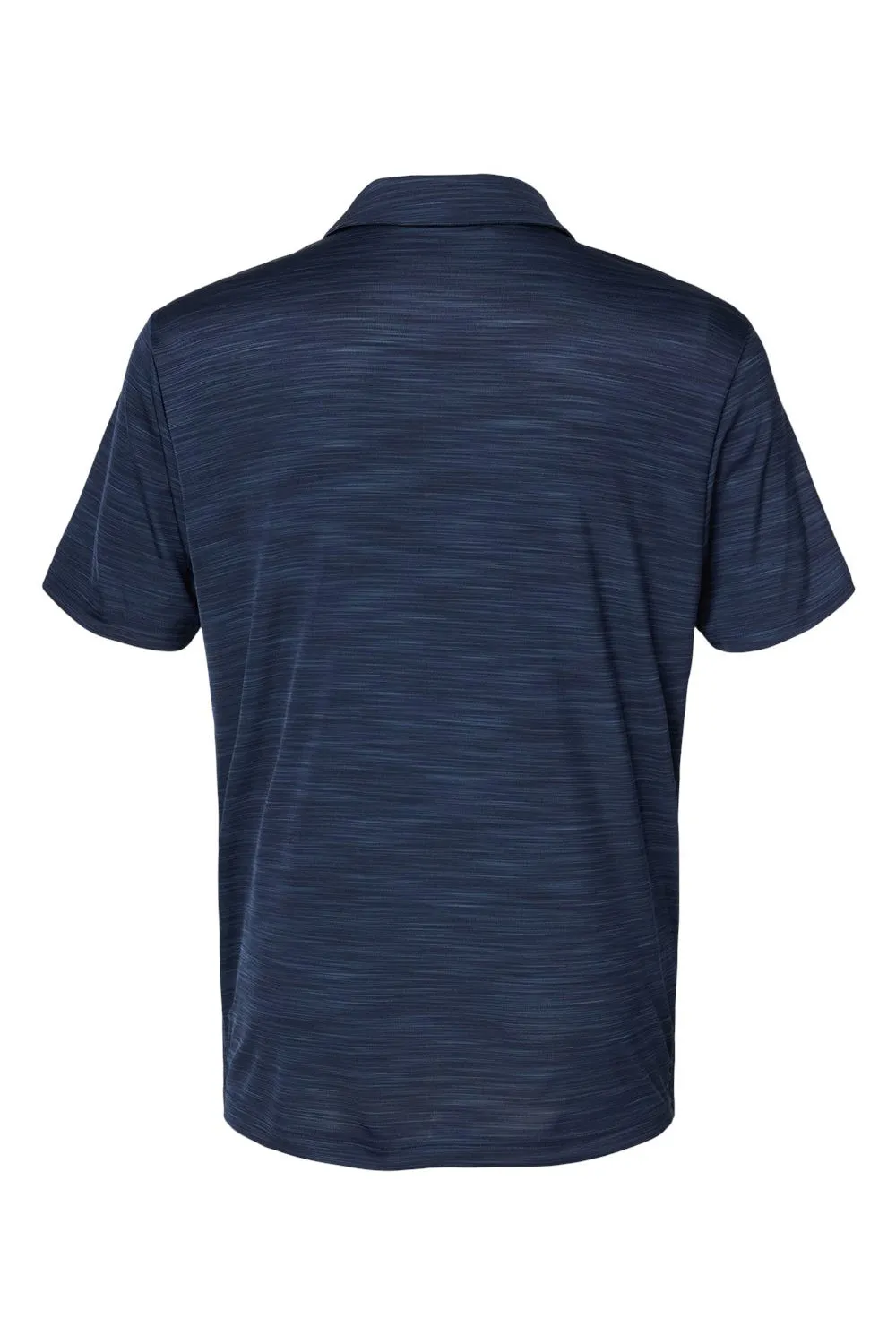 Adidas Mens UPF 50  Short Sleeve Polo Shirt - Collegiate Navy Blue Melange