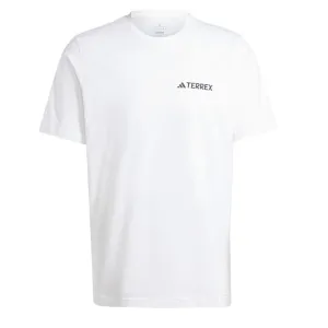 Adidas Terrex Mountain Graphic T-Shirt White