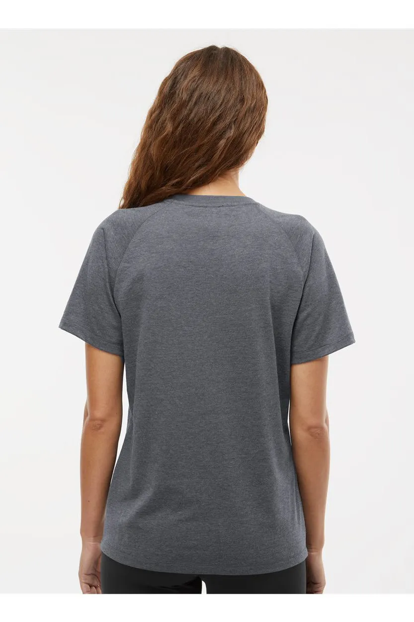 Adidas Womens Short Sleeve Crewneck T-Shirt - Heather Dark Grey