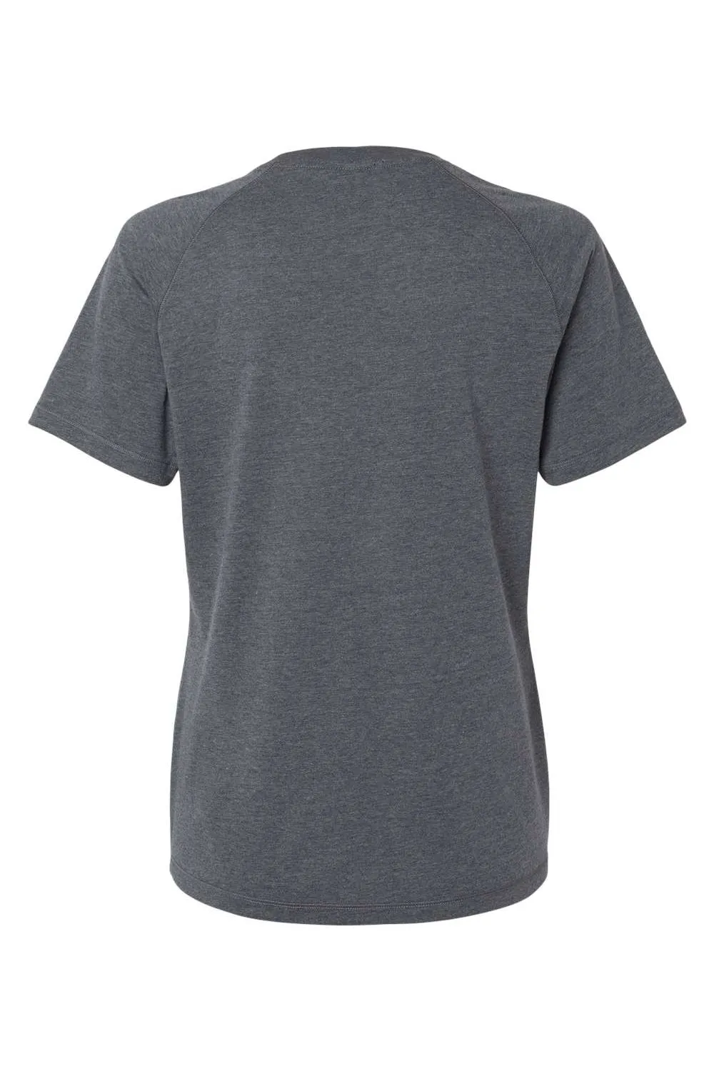 Adidas Womens Short Sleeve Crewneck T-Shirt - Heather Dark Grey