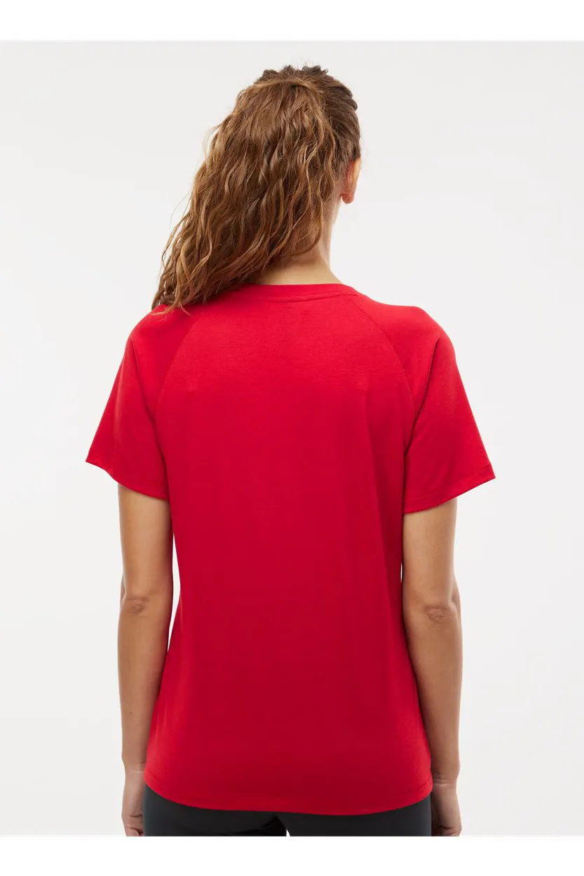 Adidas Womens Short Sleeve Crewneck T-Shirt - Power Red