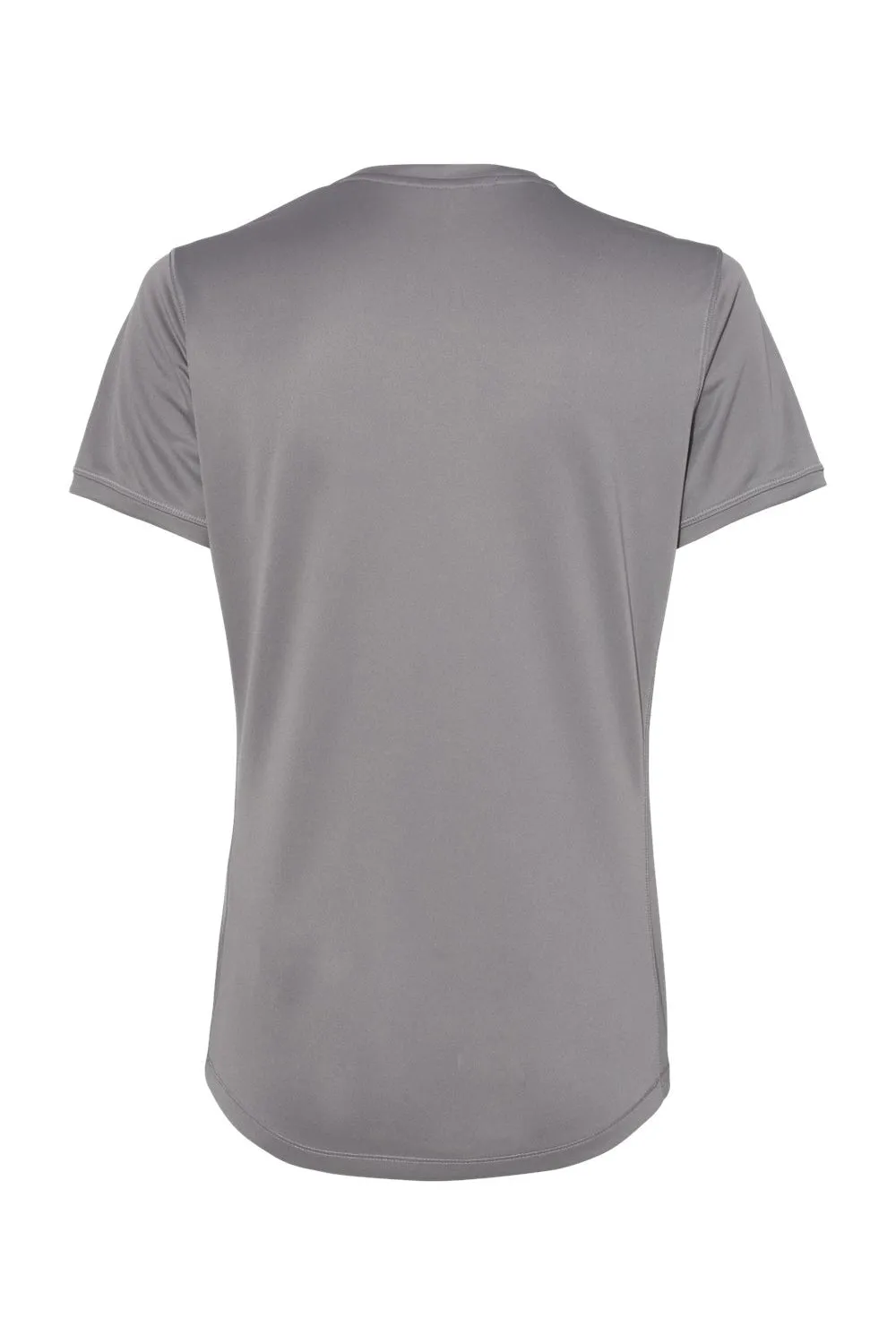 Adidas Womens UPF 50  Short Sleeve Crewneck T-Shirt - Grey - Closeout