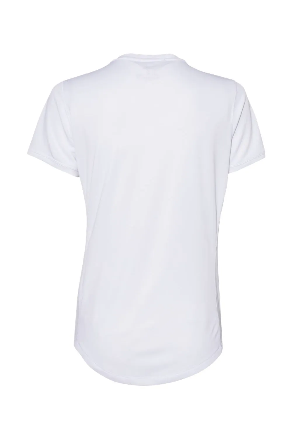 Adidas Womens UPF 50  Short Sleeve Crewneck T-Shirt - White
