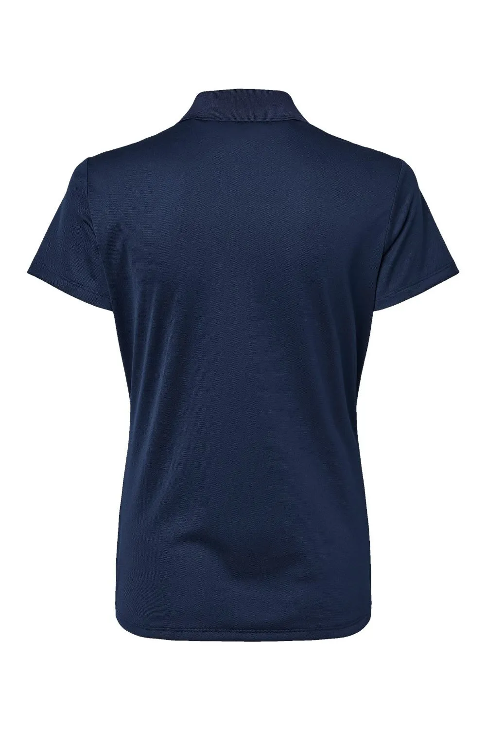 Adidas Womens UV Protection Short Sleeve Polo Shirt - Collegiate Navy Blue
