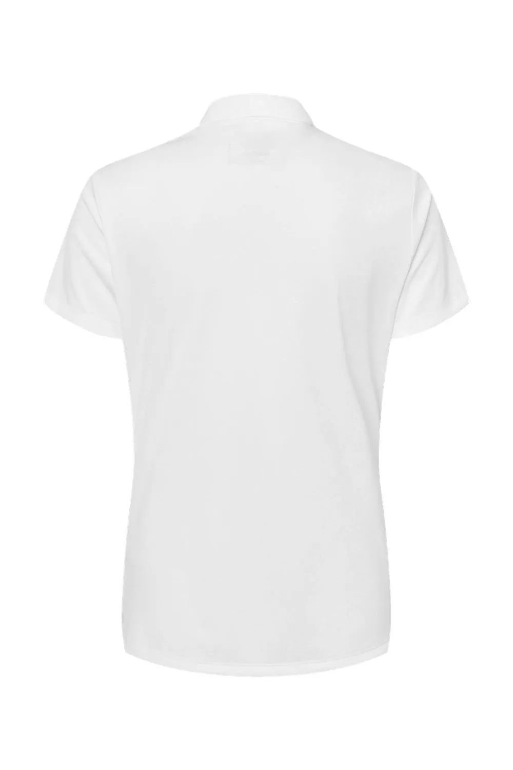 Adidas Womens UV Protection Short Sleeve Polo Shirt - White