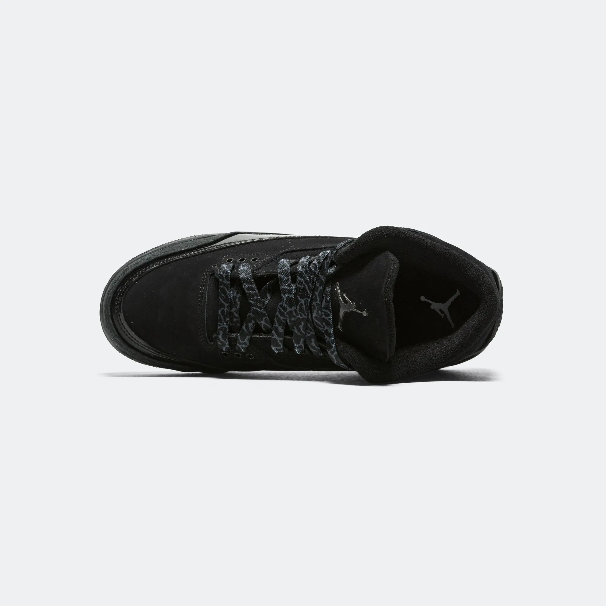Air Jordan 3 Retro (GS) - Black/Dark Charcoal-White Jordan Clothing