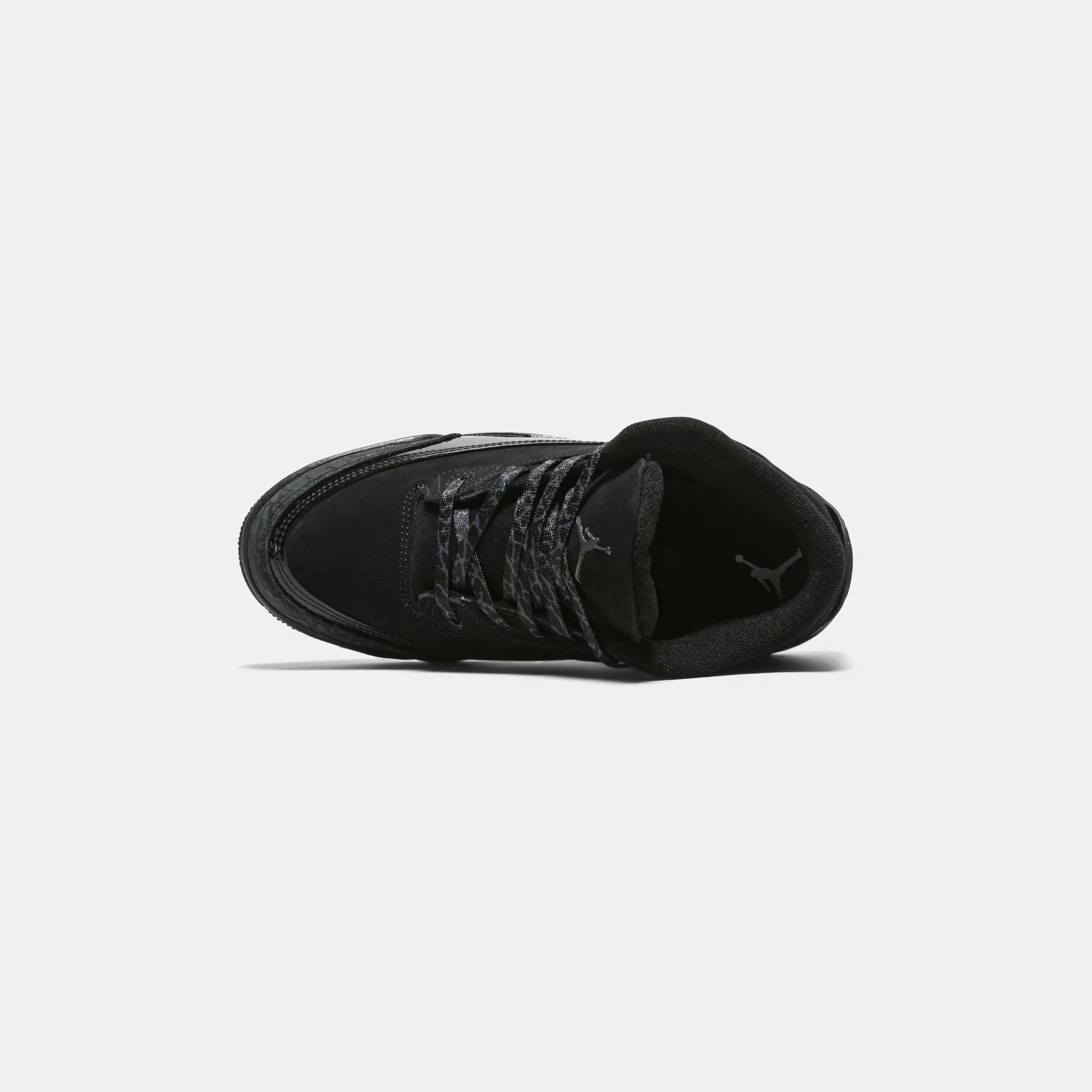 Air Jordan 3 Retro (PS) - Black/Dark Charcoal-White Jordan Clothing