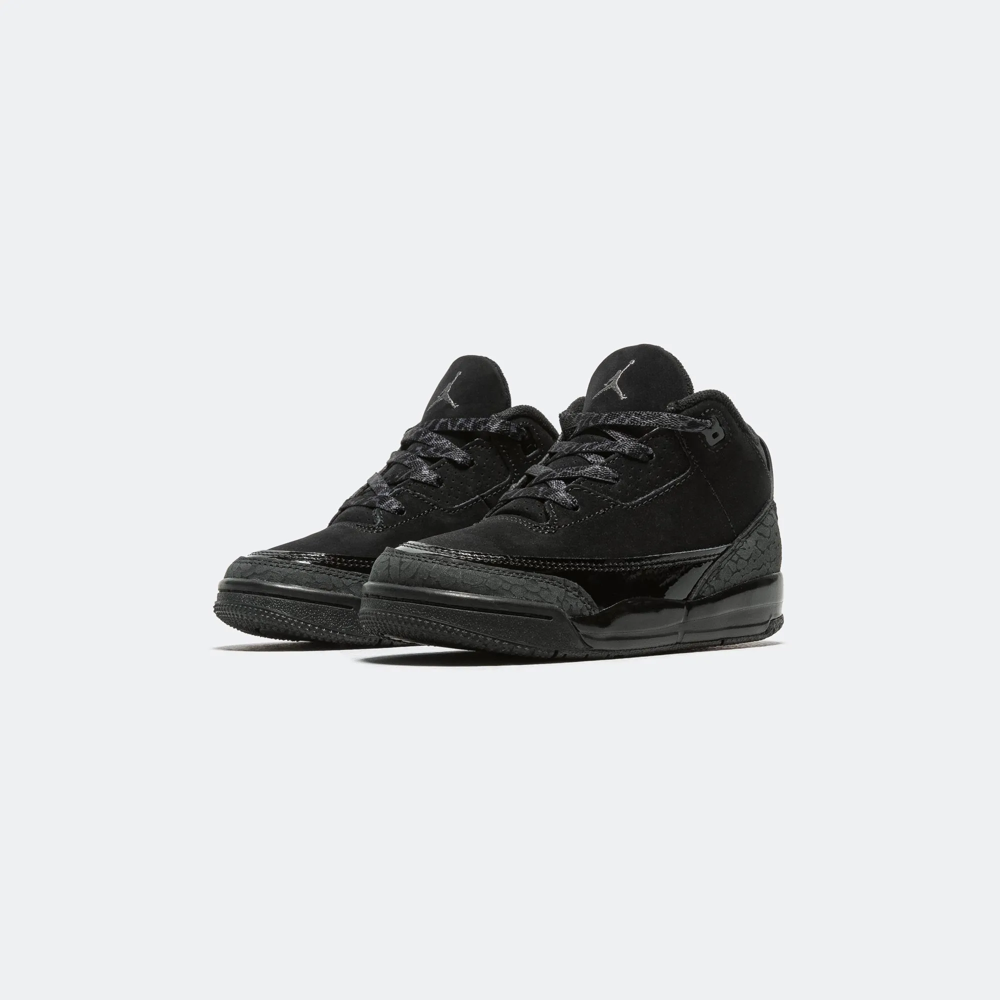Air Jordan 3 Retro (TD) - Black/Dark Charcoal-White Jordan Clothing