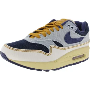 Air Max 1 '87 Womens Lace-Up Denim Running & Training Shoes