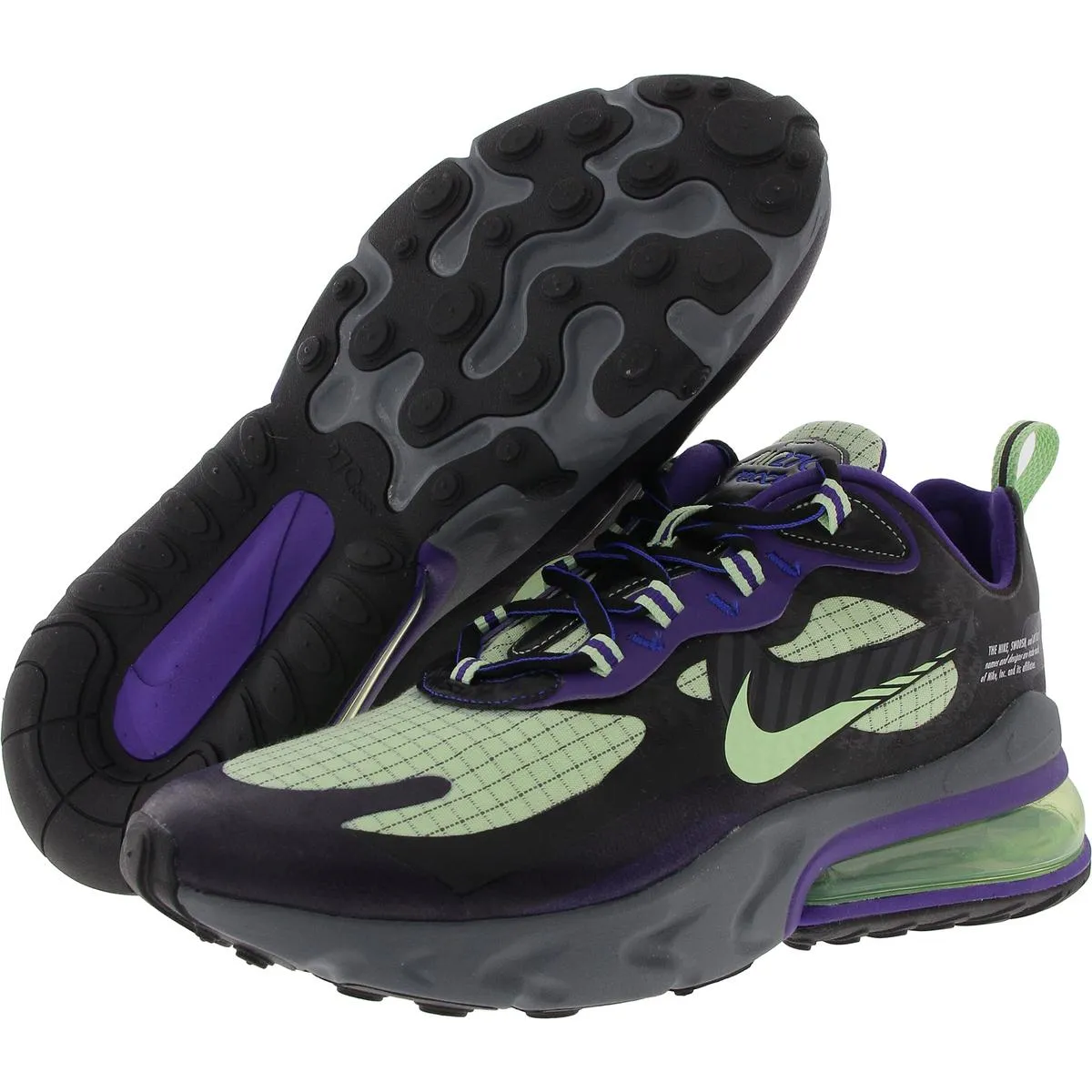 Air Max 270 React Mens Lace-Up Running & Training Shoes