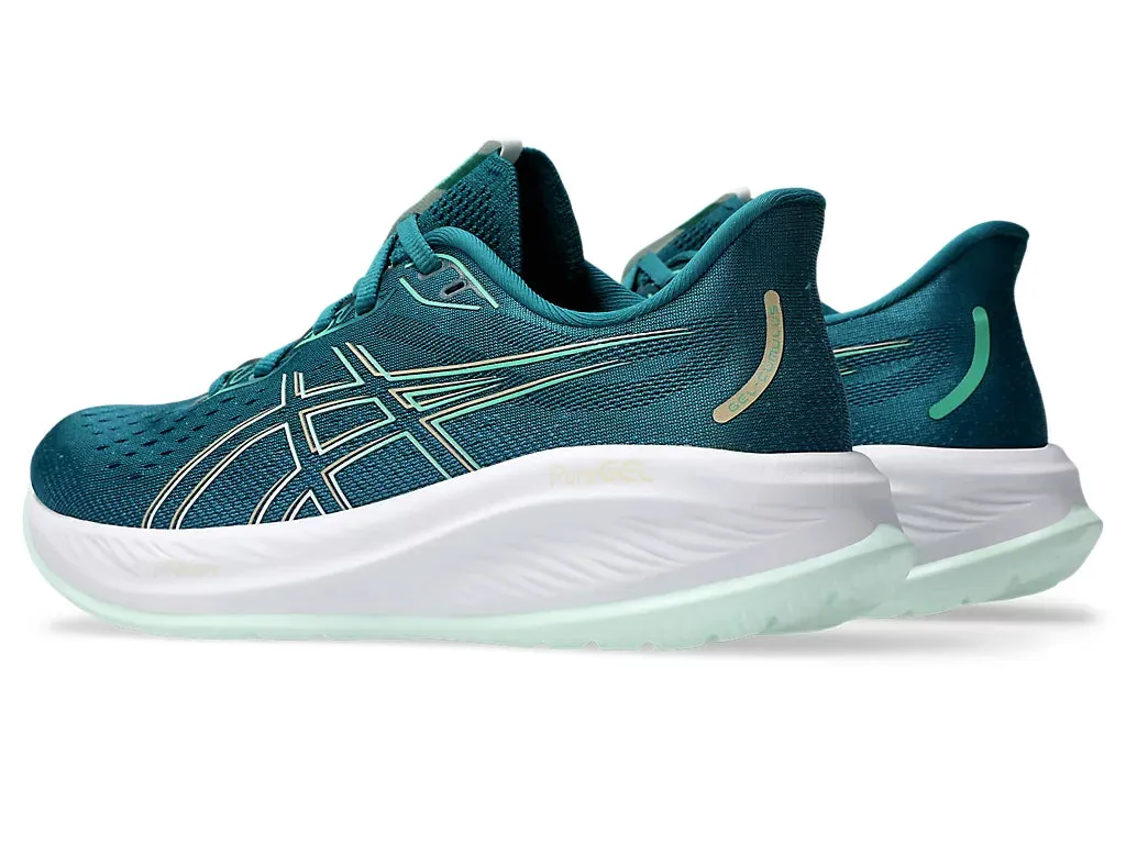 ASICS Womens Gel Cumulus 26 - Rich Teal/Pale Mint (1012B599-300) Asics	Running Shoes