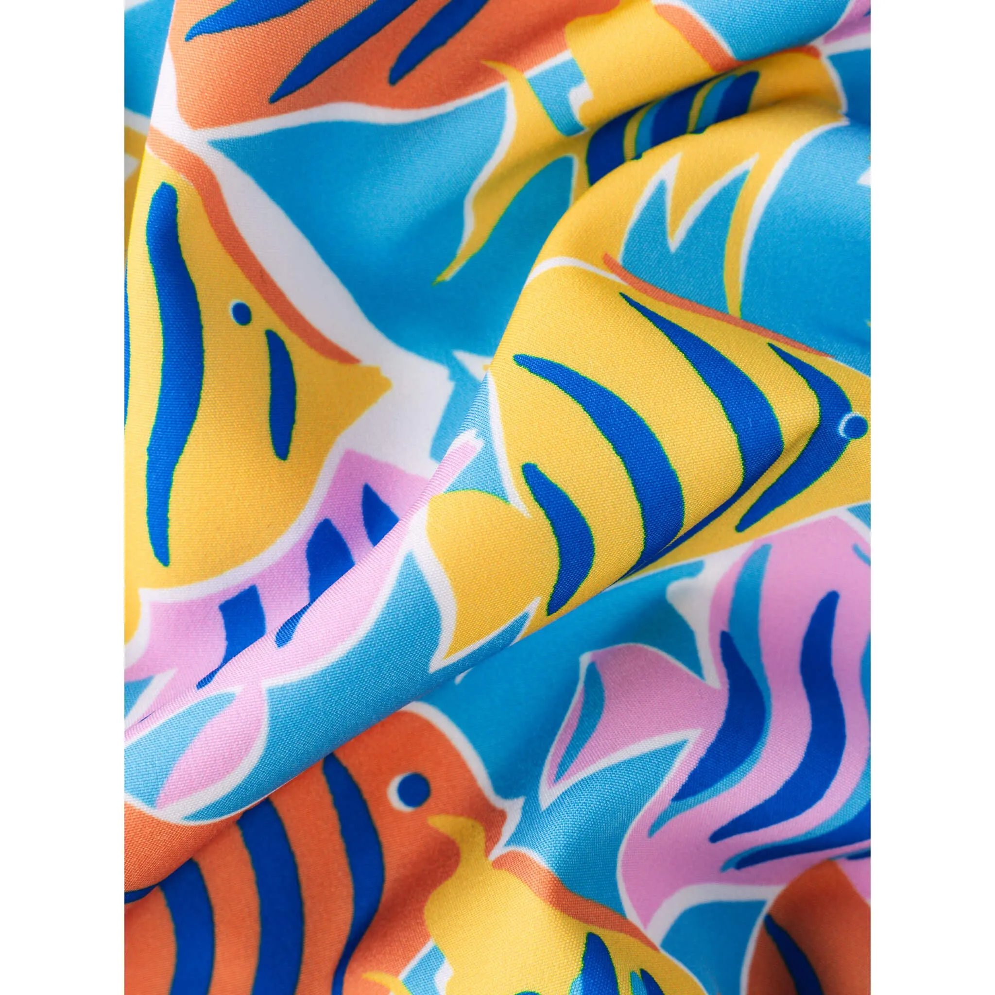 Chubbies 5.5-Inch The Fish Tanks Swim Trunks - Bright Blue Chubbies Clothing