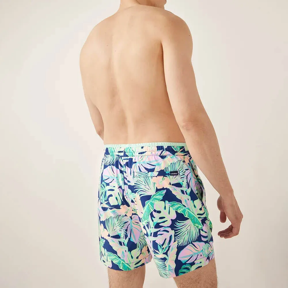 Chubbies 5.5-Inch The Night Faunas Swim Trunks - Navy Chubbies Clothing