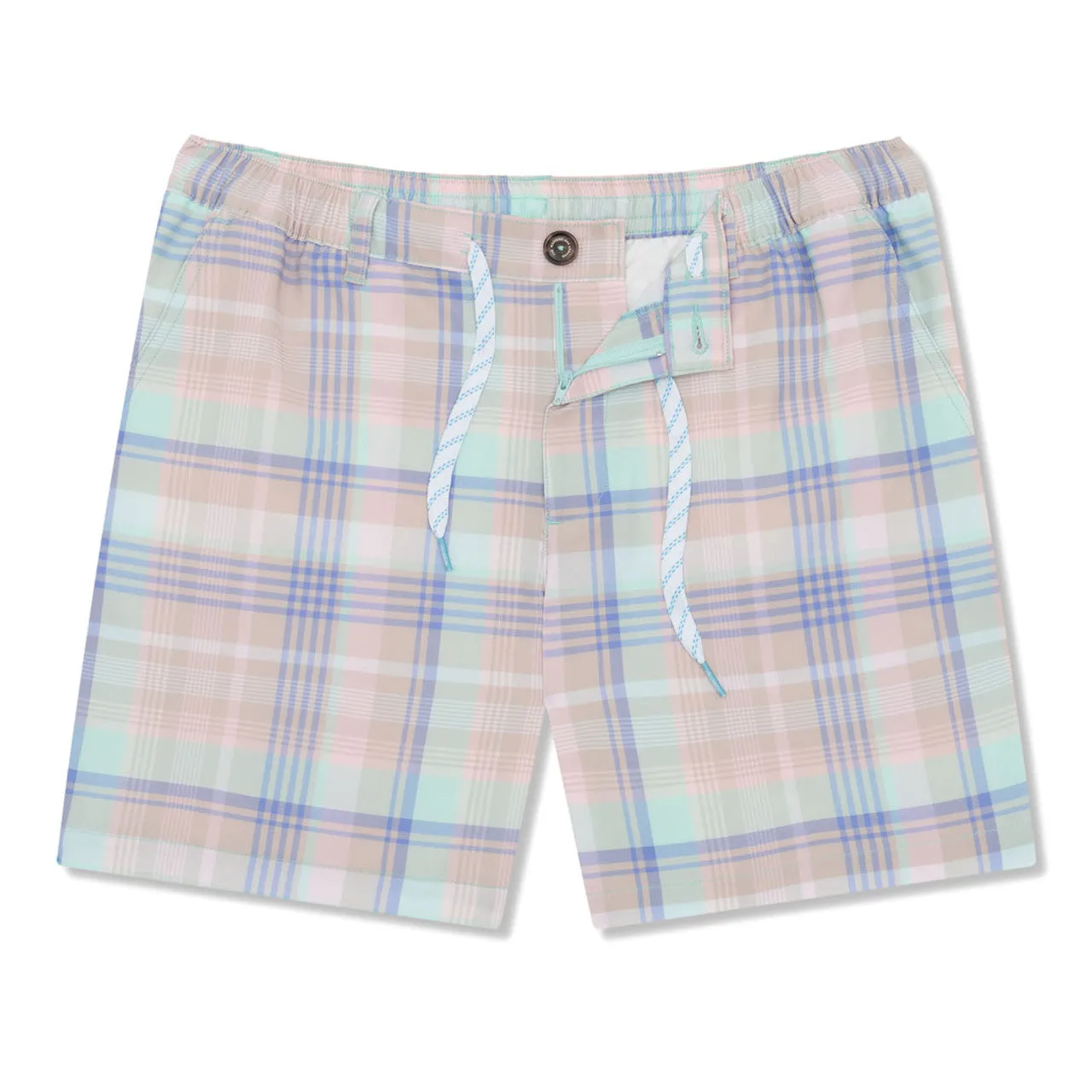 Chubbies 6-Inch The Breaking Plaids Shorts - Medium Khaki - Pattern Base (Includes Plaids) Chubbies Clothing