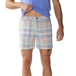 Chubbies 6-Inch The Breaking Plaids Shorts - Medium Khaki - Pattern Base (Includes Plaids) Chubbies Clothing