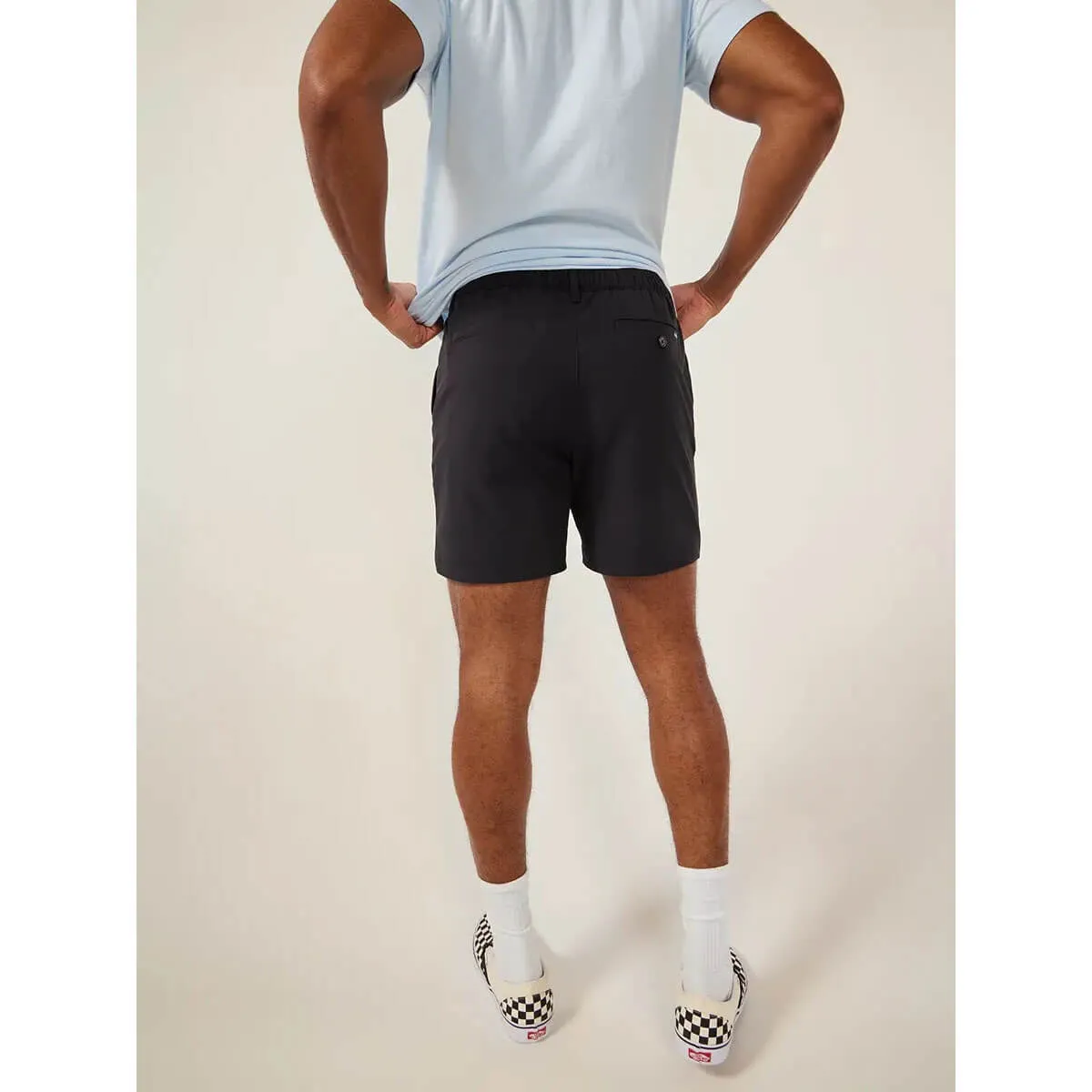 Chubbies 6-Inch The Midnight Adventures Performance Shorts - Black - Solid Chubbies Clothing