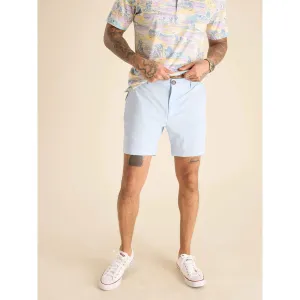Chubbies 6-Inch The Powder Puff Blues Performance Shorts - Light/Pastel Blue Chubbies Clothing