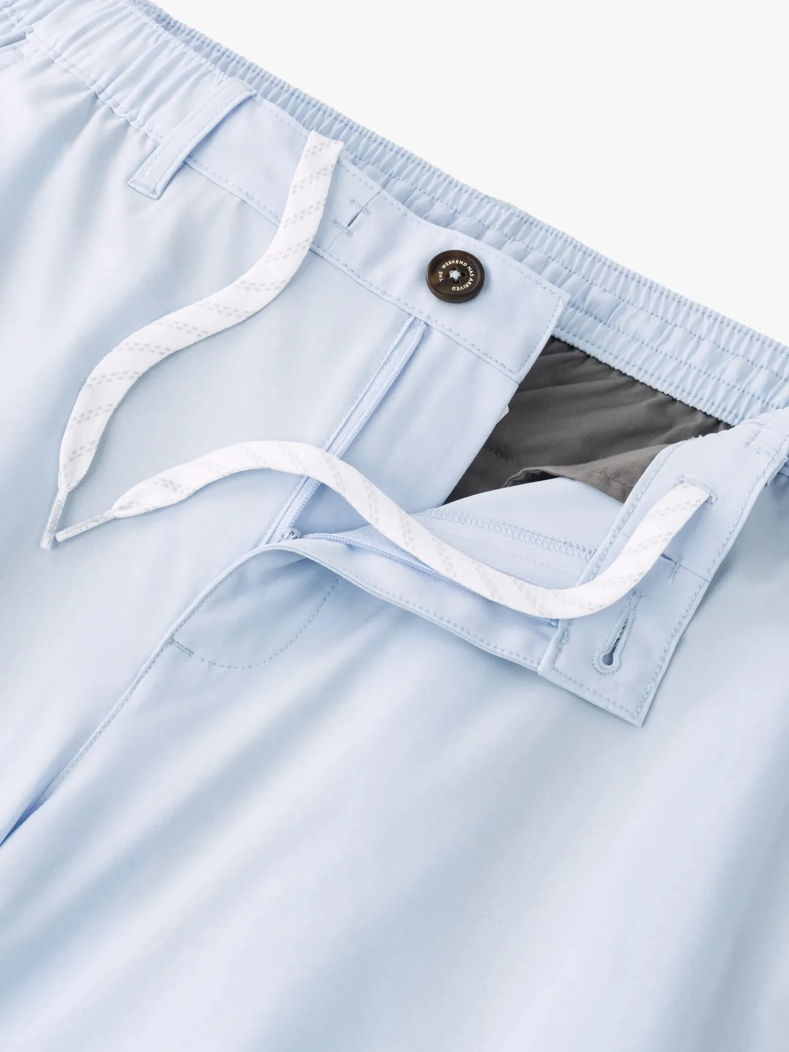Chubbies 6-Inch The Powder Puff Blues Performance Shorts - Light/Pastel Blue Chubbies Clothing