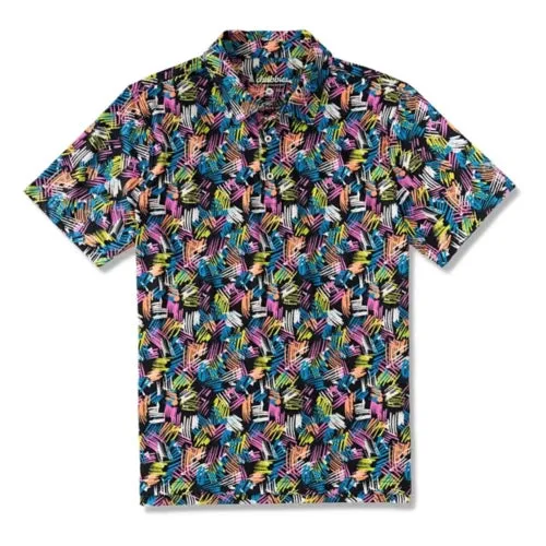 Chubbies The Abstract Aloha Performance Polo Shirt Chubbies Clothing