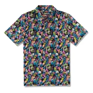 Chubbies The Abstract Aloha Performance Polo Shirt Chubbies Clothing