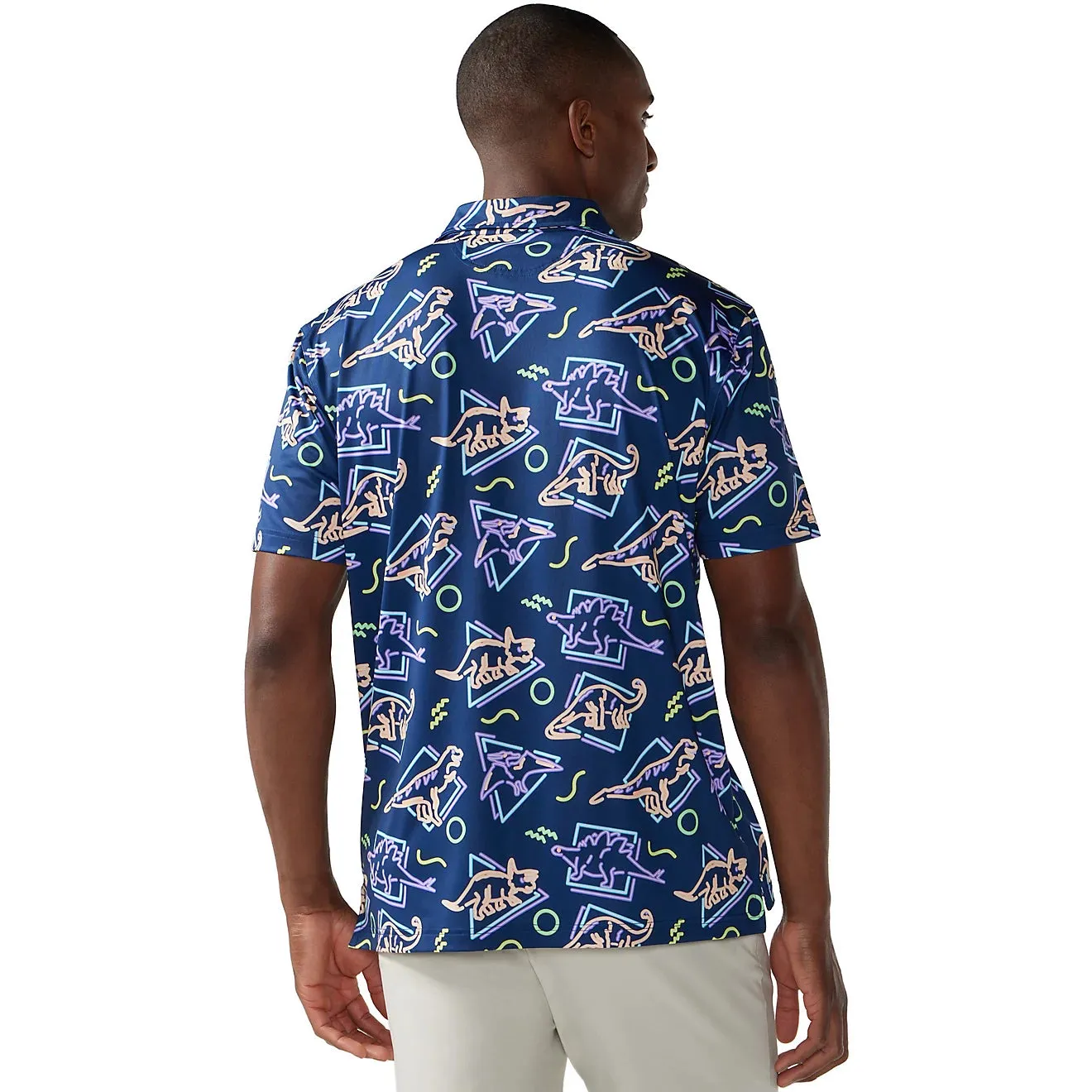 Chubbies The Squad Goal Performance Polo Shirt - Navy Chubbies Clothing